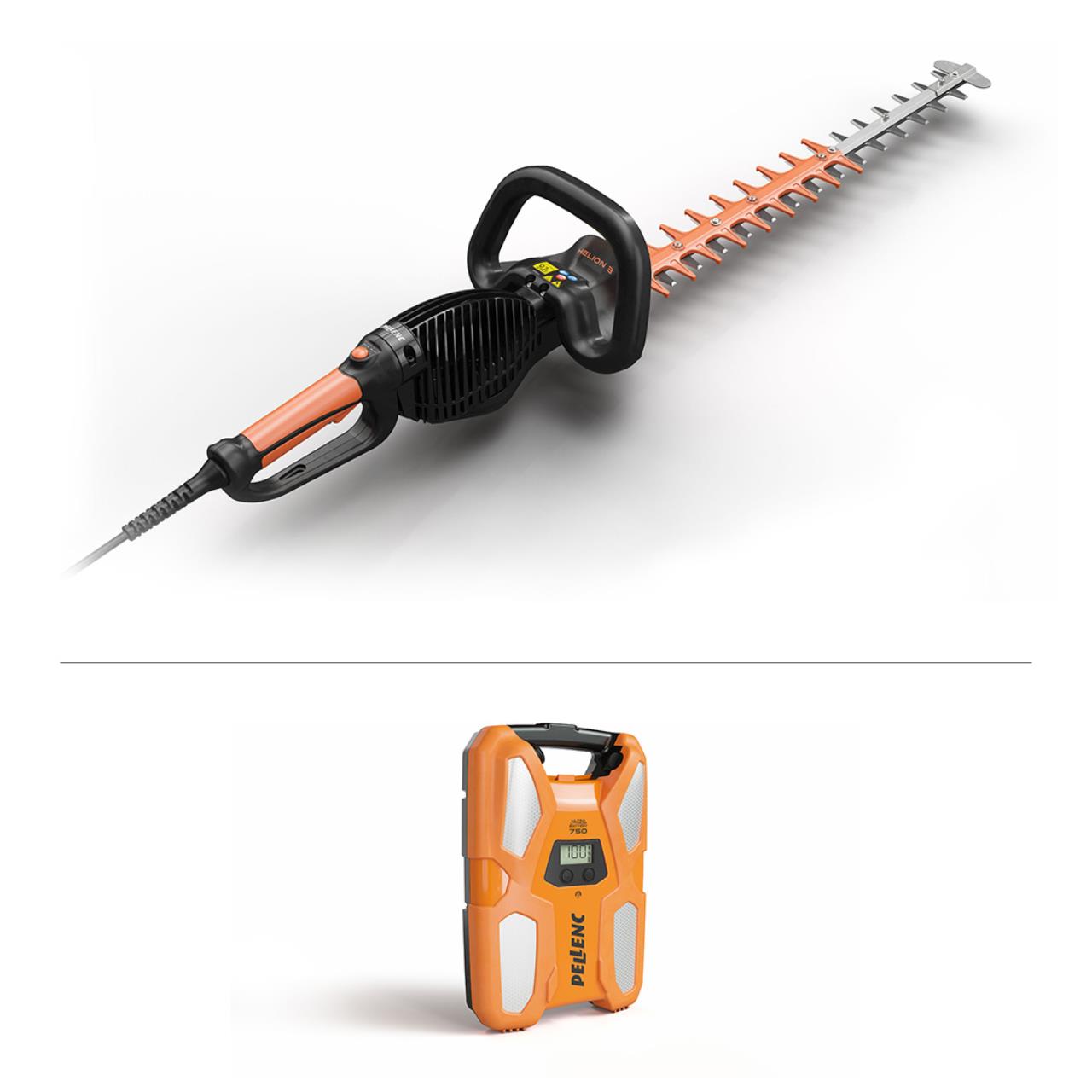 Akku-Heckenschere Helion 3 + Akku ULiB 750